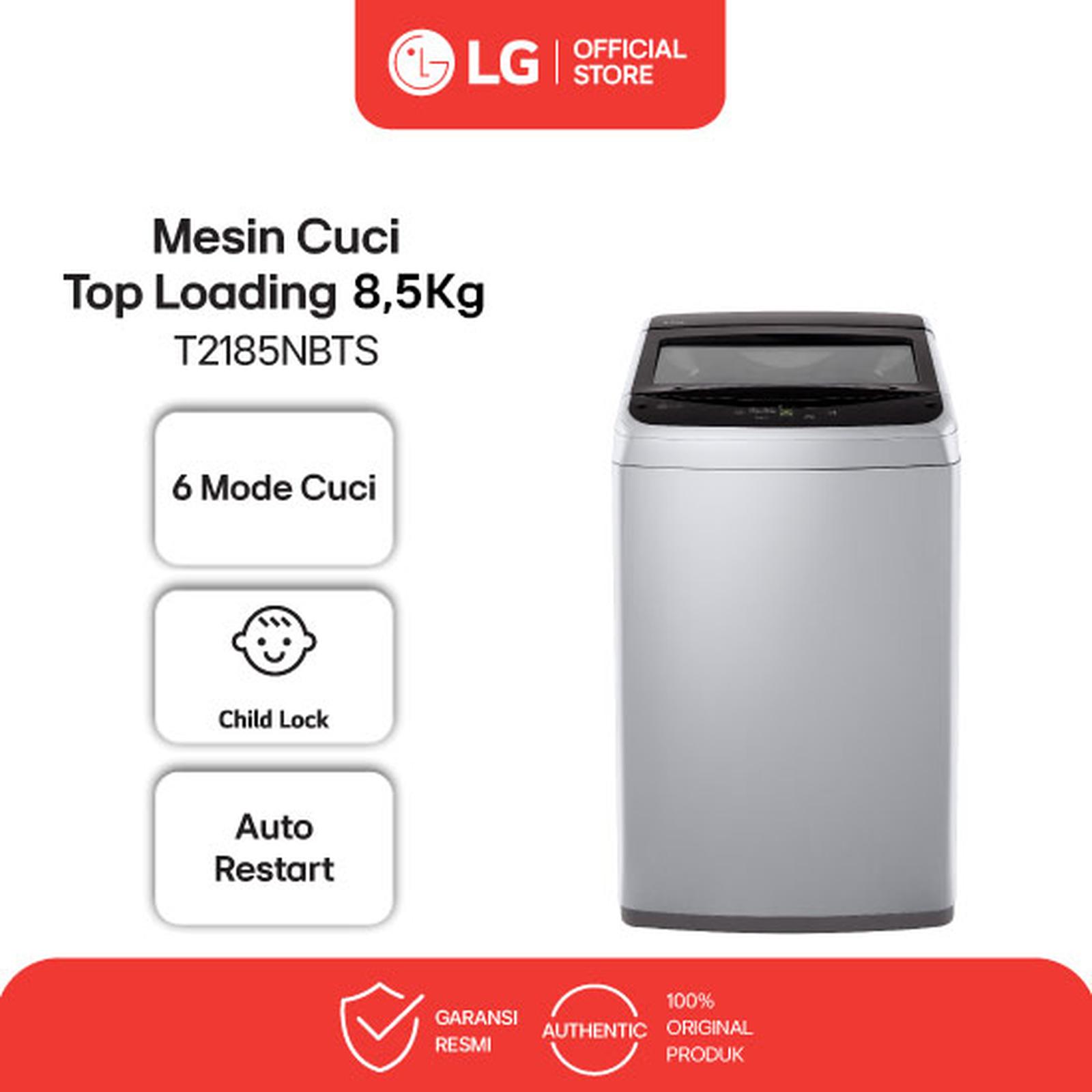 LG Mesin Cuci Top Loading 8.5kg T2185NBTS