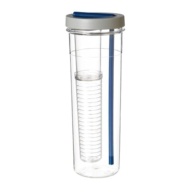 UPPLADDA Infusion Bottle with Straw ｜ 104.153.44