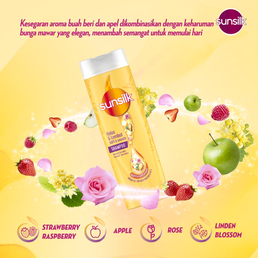 Unilever Indonesia Sunsilk Soft & Smooth Activ-Infusion Shampoo
