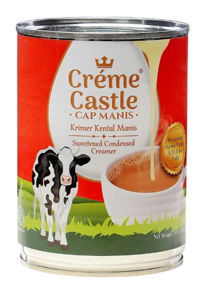 Creme Castle Cap Manis 1