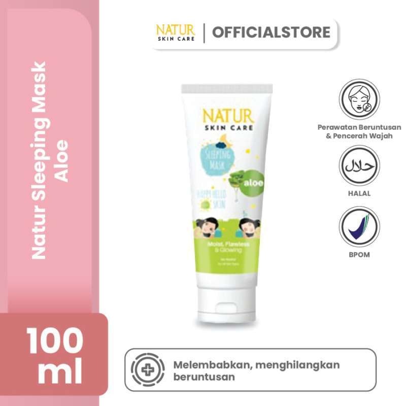 Natur Sleeping Mask Aloe Vera 4