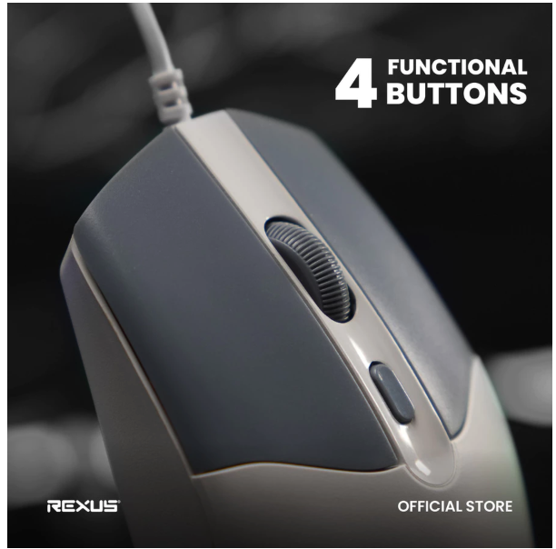 Rexus Wired Office Mouse QC10