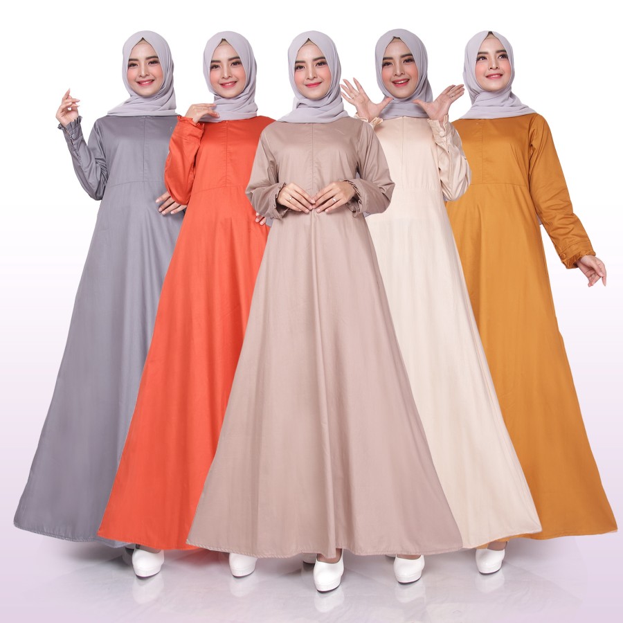 Gamis Basic Polos
