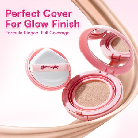 Ayara Beauty Indonesia Glowsophy Cover Glow Serum Cushion Cedar