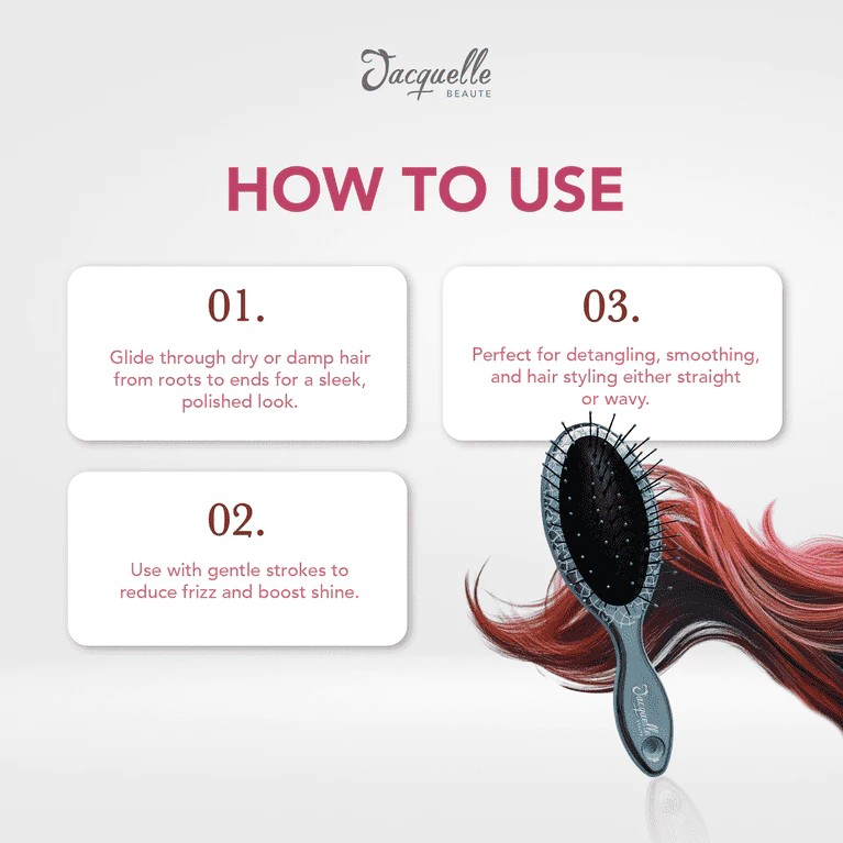 Jacquelle Beaute Smoothing Hair Brush