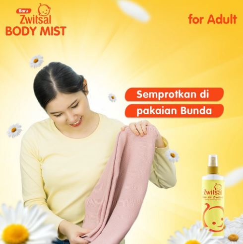 Unilever Zwitsal Body Mist for Adult