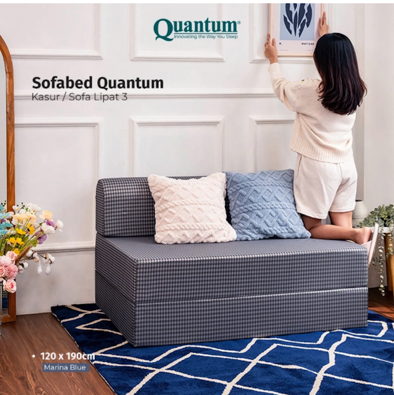 Quantum Sofa Bed Kasur Lipat 3 4