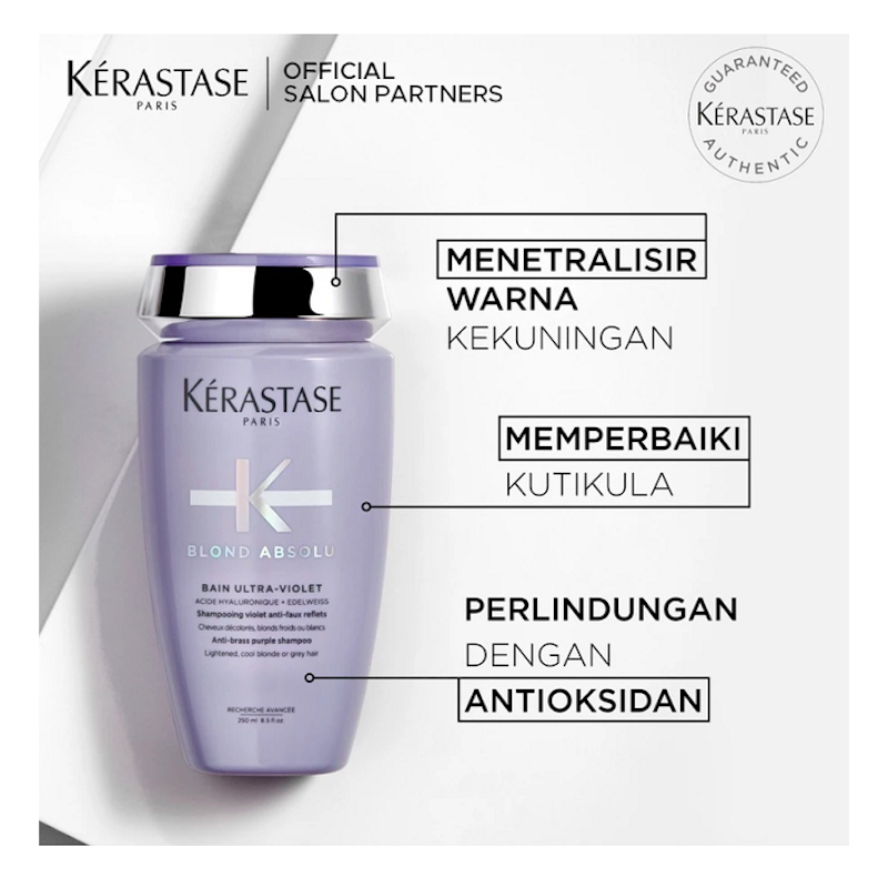 Blond Absolu Bain Ultra-Violet Purple Shampoo 2