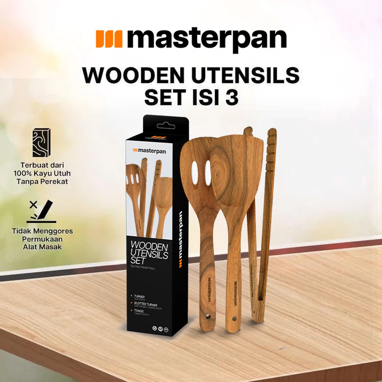 Master Pan Master Pan Montee Set Sutil dan Capitan Kayu