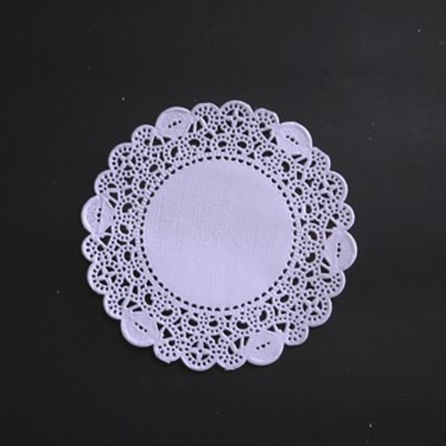  Alas Kue Kertas Renda 25 Pcs