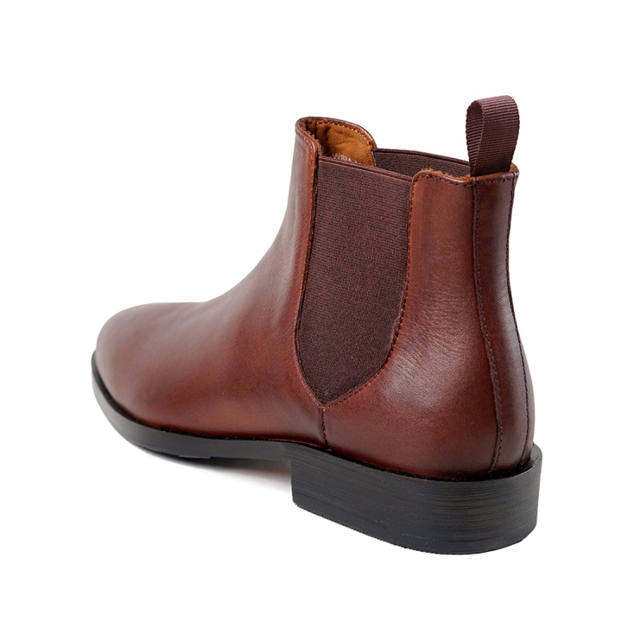Mainest Gaya Kreatif Prabu Chelsea Boots Aska Brushed Brown
