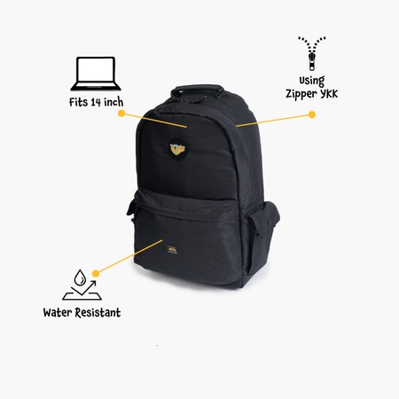 Artch Back To School Backpack Navy Orange