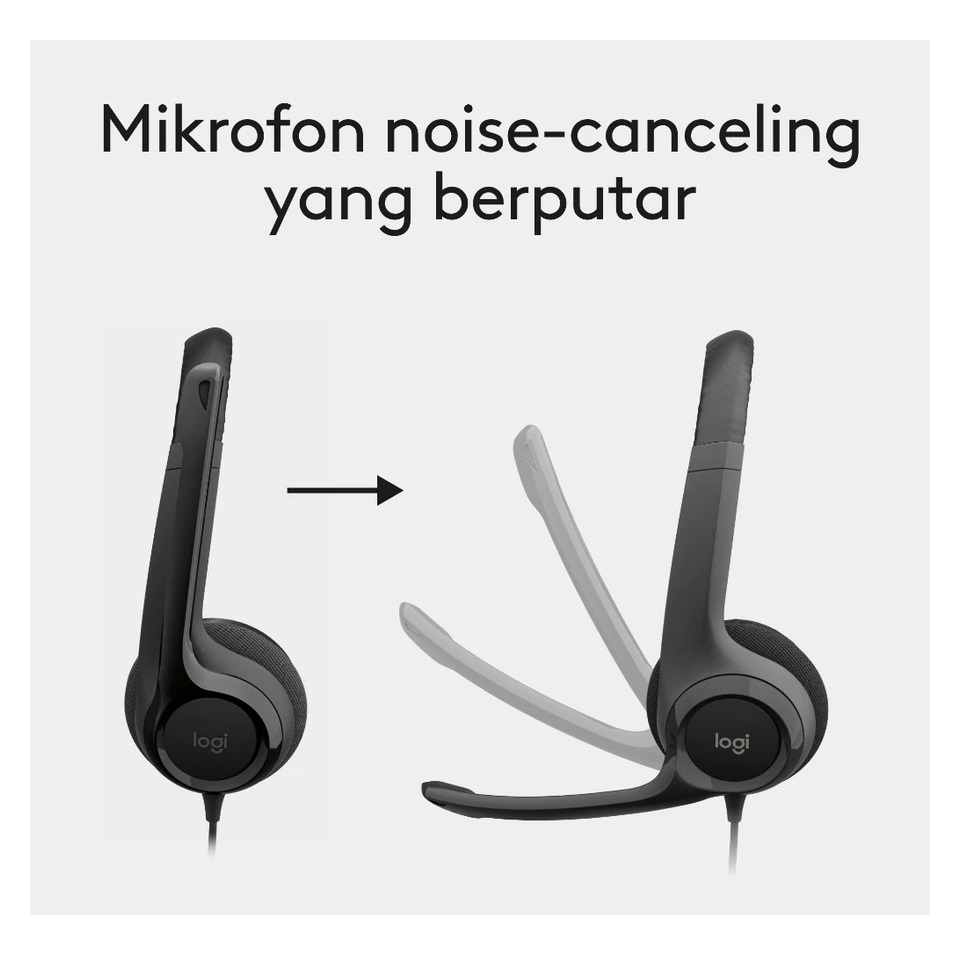 Logitech International Logitech Headset Stereo USB H390