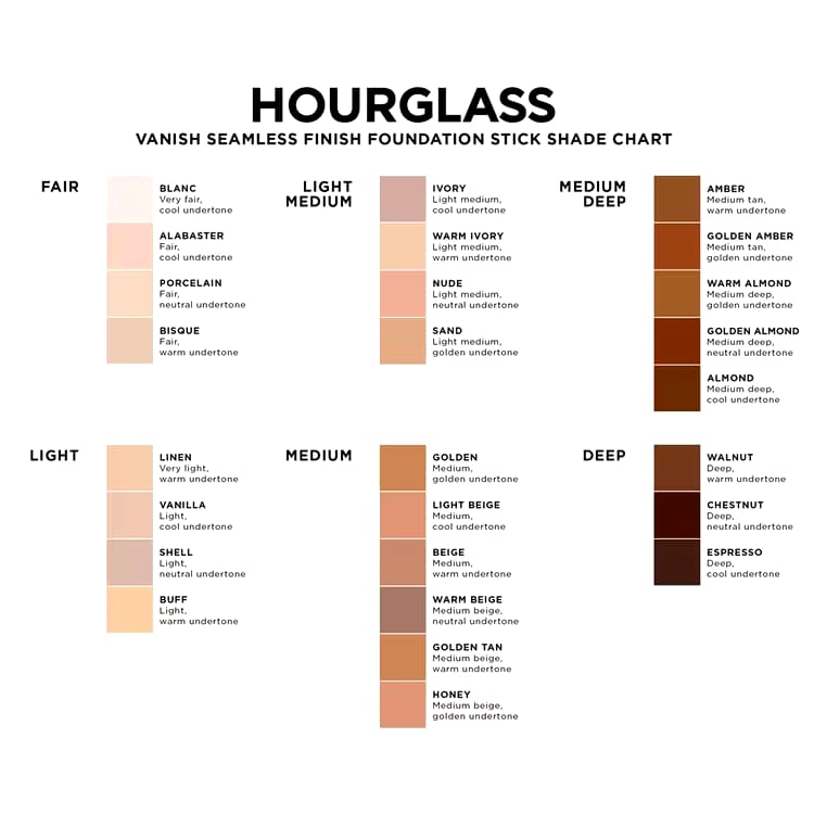 Hourglass Cosmetics Hourglass Vanish Seamless Finish Foundation Stick