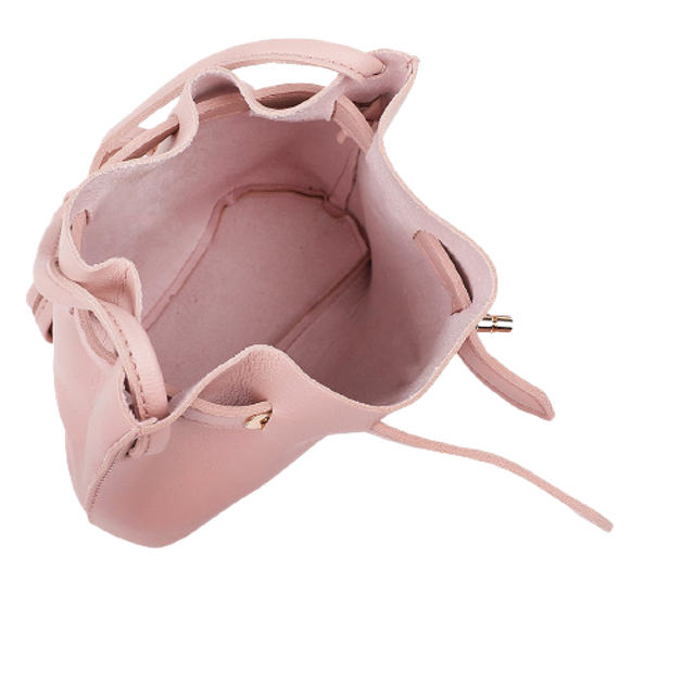 Miniso Tas Selempang Wanita Sling Bag Bucket Bag Ember Metalic 6941501583118