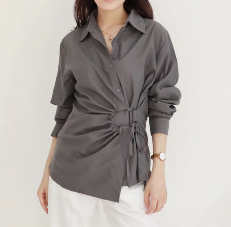 MSMO Karis Assymetrical Shirt 4