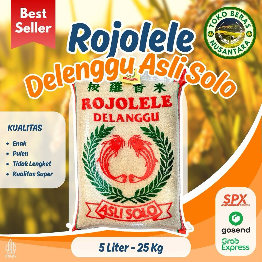 Delanggu Rojolele 20 kg 2