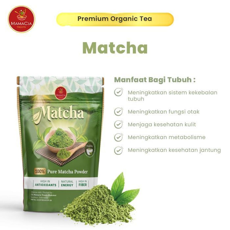 Mamacia Treats Pure Matcha Powder 3