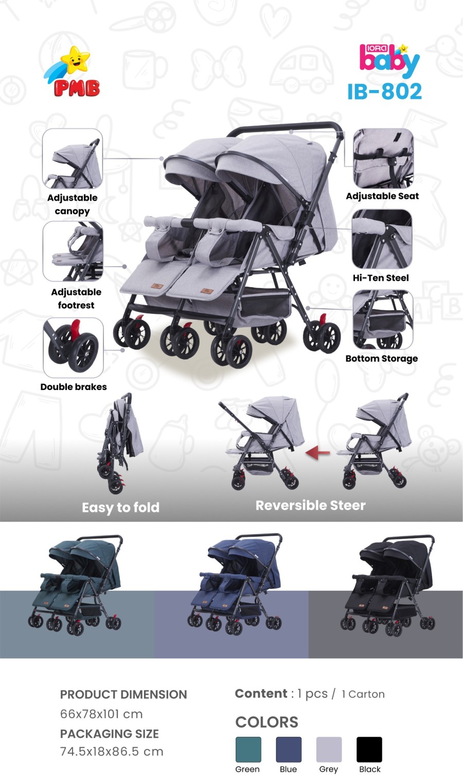 Stroller Iora Baby 3