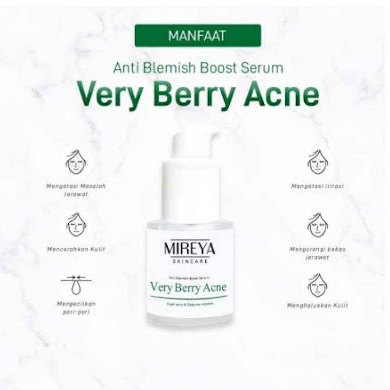 Mireya Very Berry Acne Anti Blemish Boost Serum 2