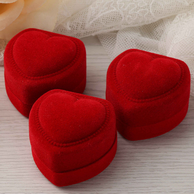 OSM JKT Kotak Cincin Model Love / Kotak Cincin Hati 3