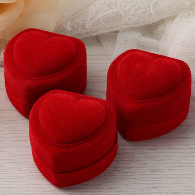 OSM JKT Kotak Cincin Model Love / Kotak Cincin Hati 3