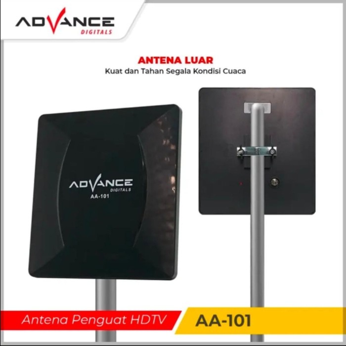 Advance Digitals Advance Antena Penguat HDTV Dalam dan Luar Ruangan AA-101
