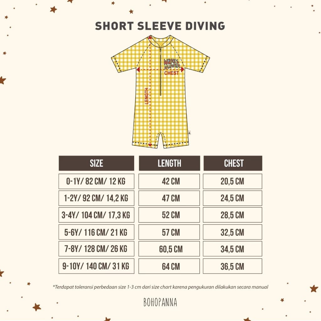 Bohopanna Short Sleeve Diving  3