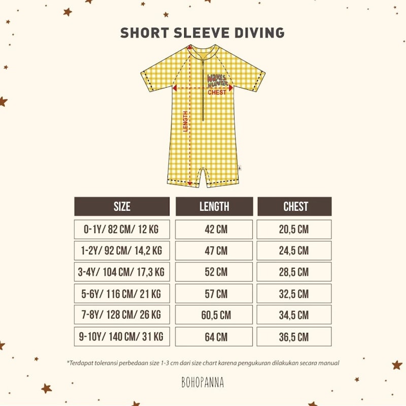 Bohopanna Short Sleeve Diving 3