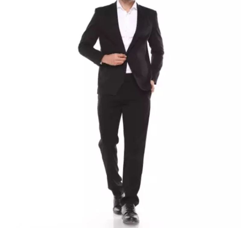 Code Male Jas Blazer Pria Super Black 4