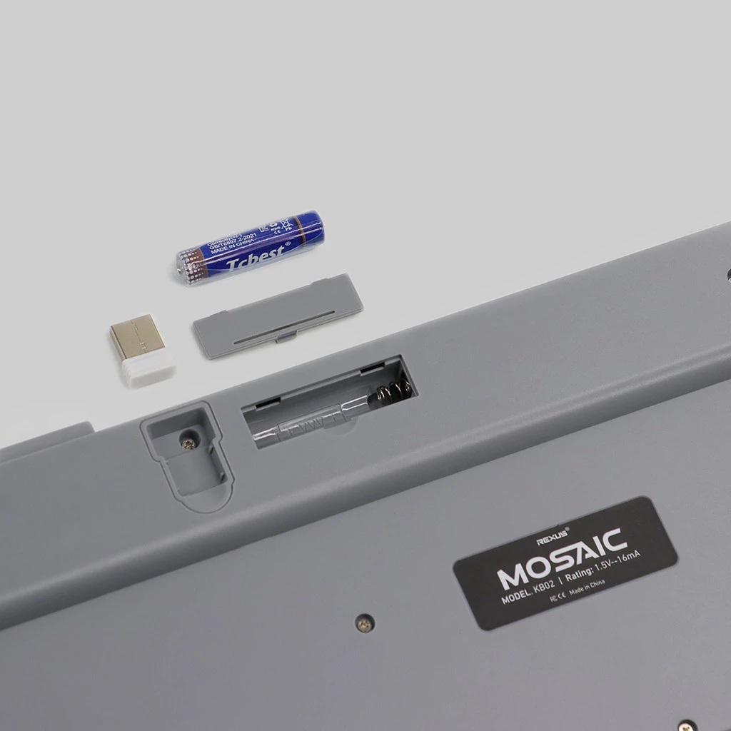 Tumbuh Teknologi Maju Rexus Keyboard Dual Connection Mosaic KB02