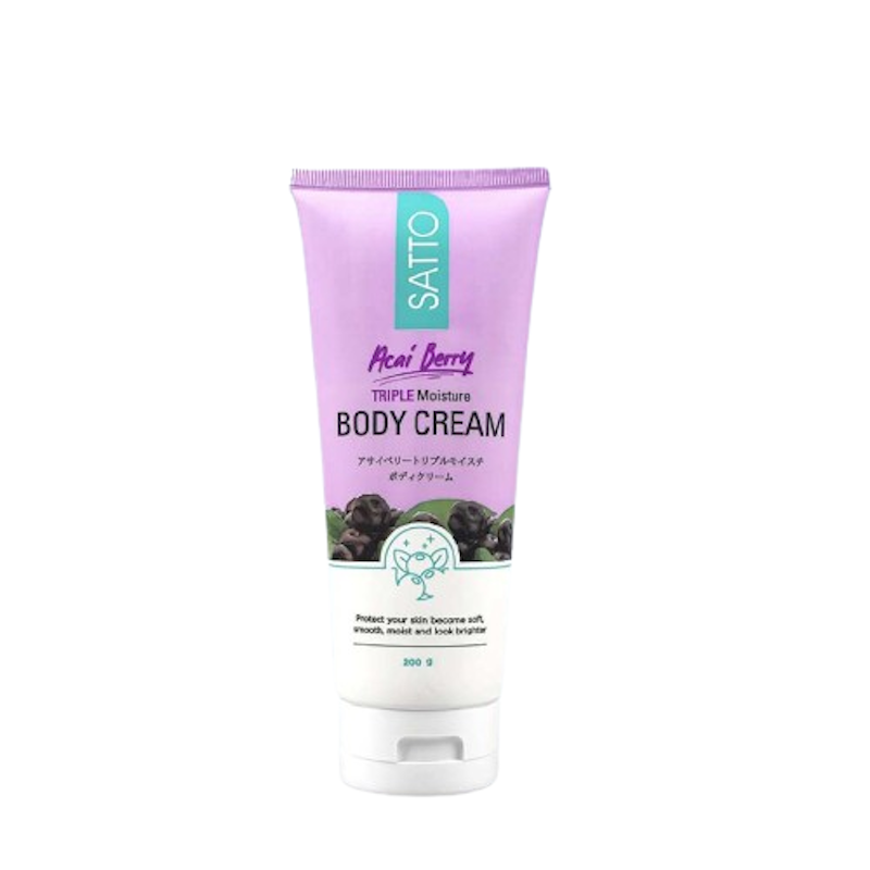 Acai Berry Triple Moisture Whitening Body Cream 1