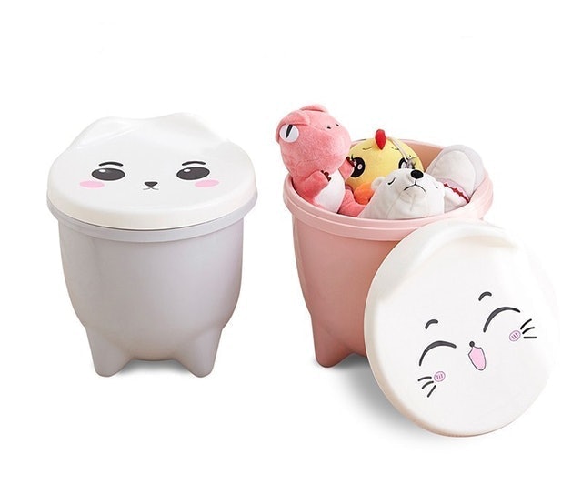 Kursi Penyimpanan Barang Stool Bangku Anak Storage Box Serbaguna ｜ C77