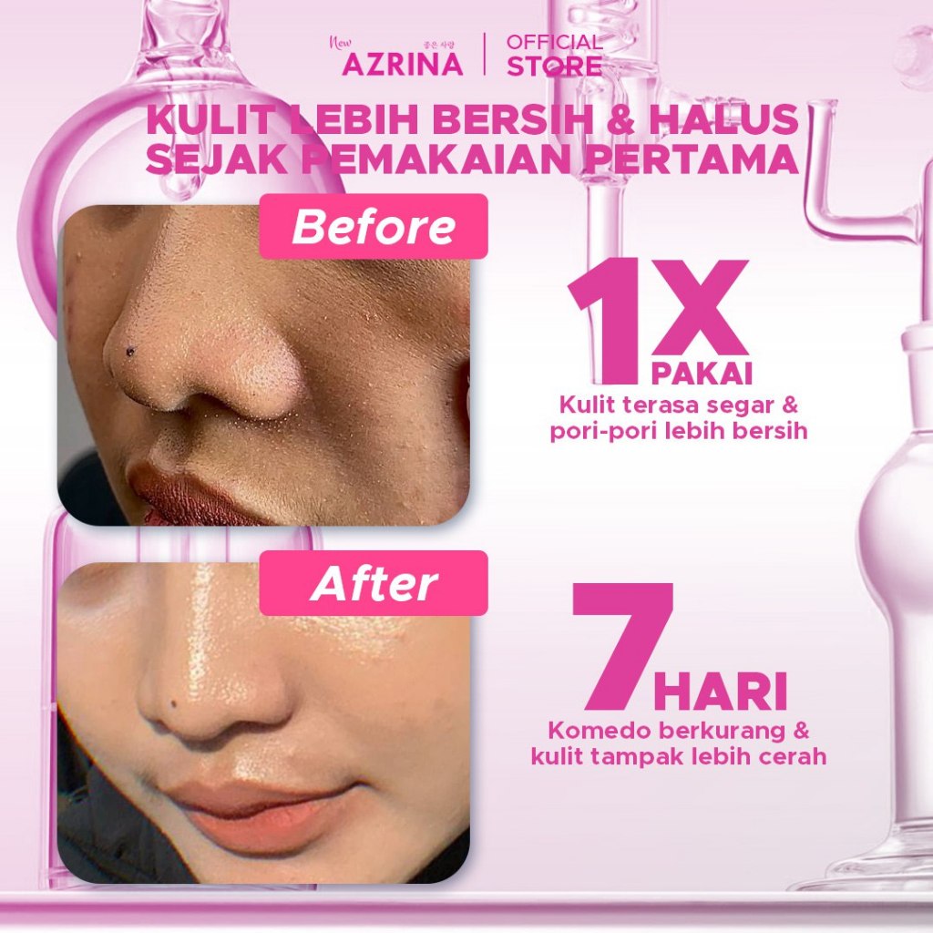 Mulia Kairos Industri Azrina Charcoal Mud Mask