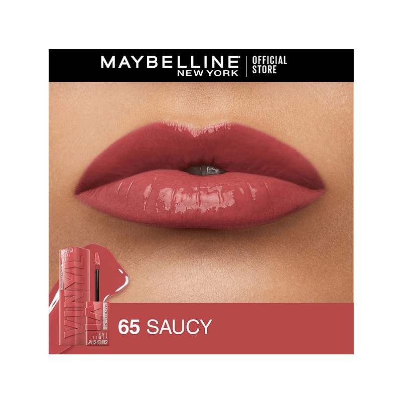 L’Oréal Maybelline New York Superstay Vinyl Ink 65 Saucy