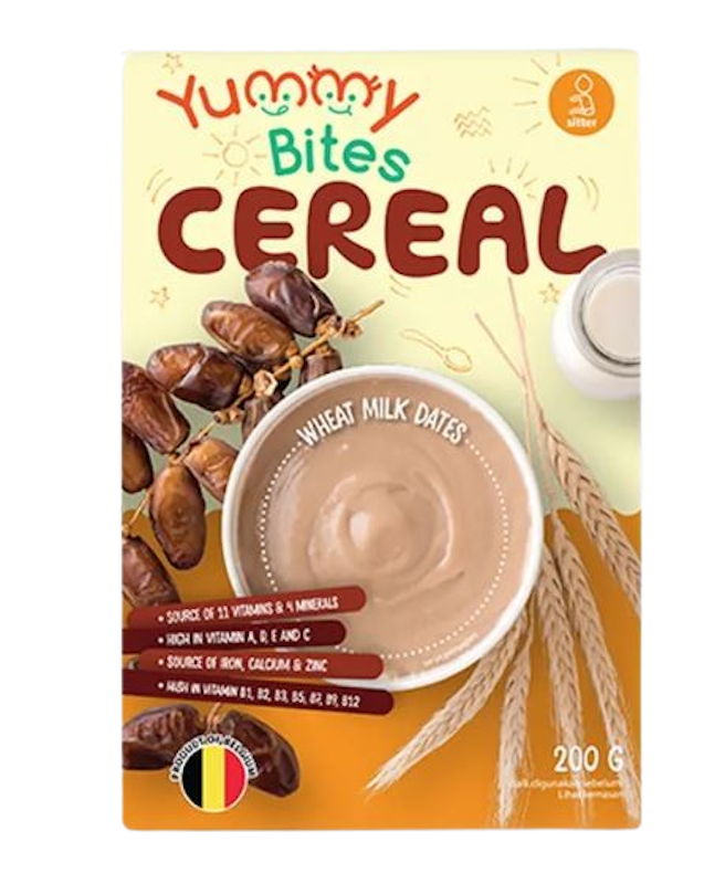 Yummy Bites Cereal Wheat Milk Dates