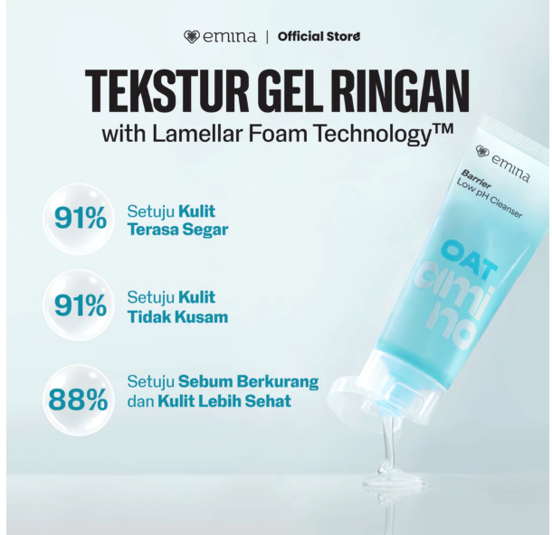 Paragon Technology and Innovation Emina Barrier Low pH Cleanser