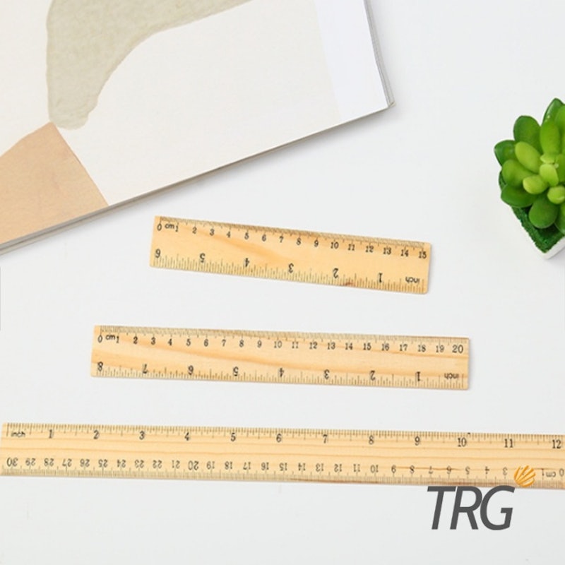 TRG - Wooden Ruler 30 cm 2