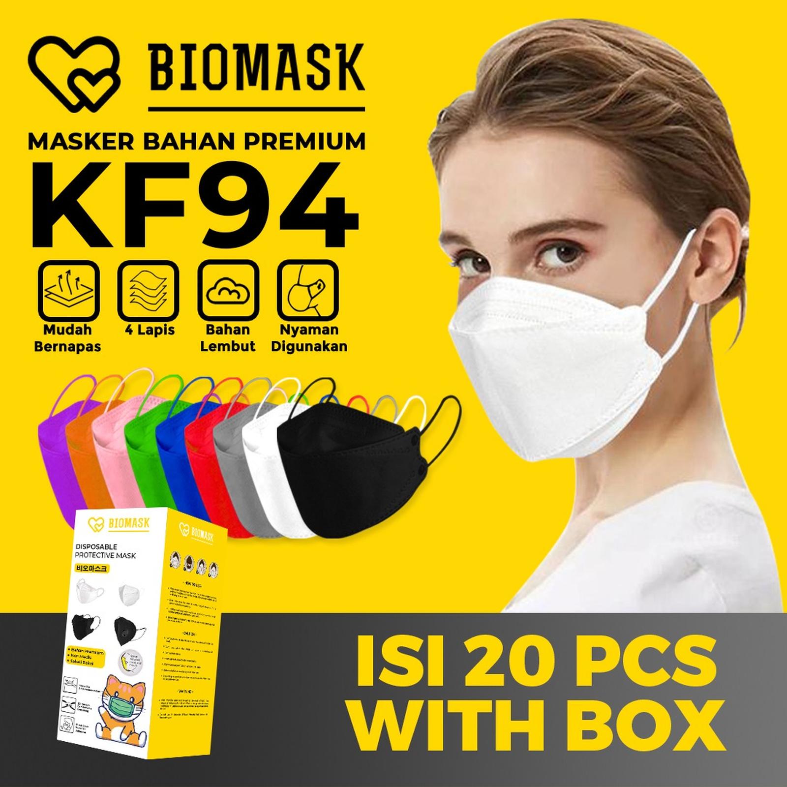 BIOMASK BIOMASK Masker KF94 Korea