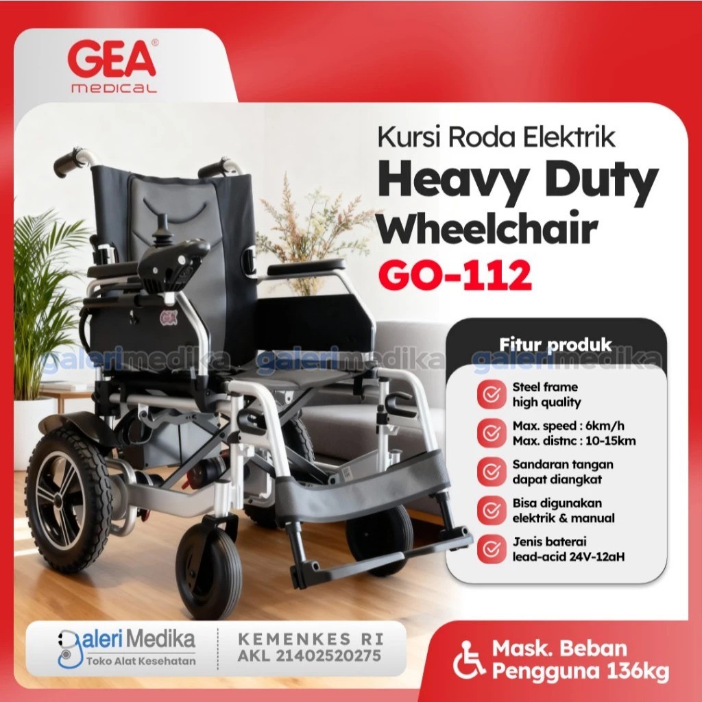 GEA Kursi Roda Elektrik Portable  5