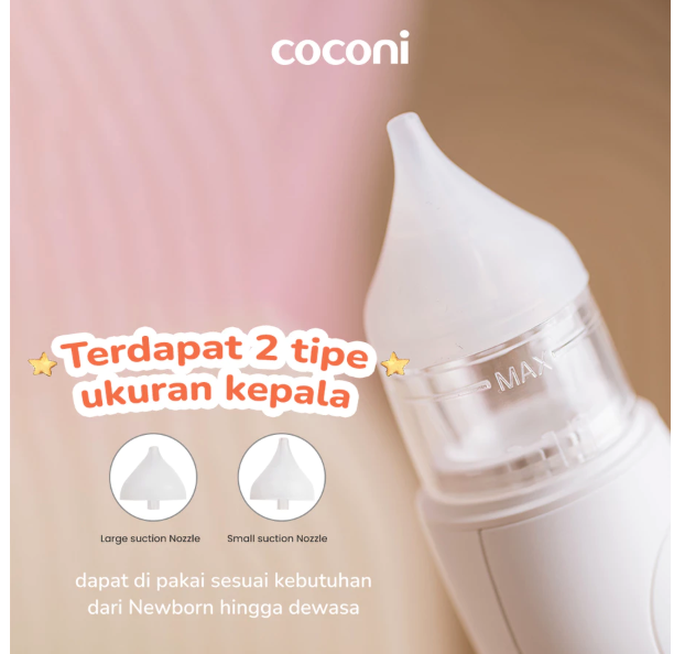 Kenson Multibrand Globalindo COCONI Baby Nasal Aspirator