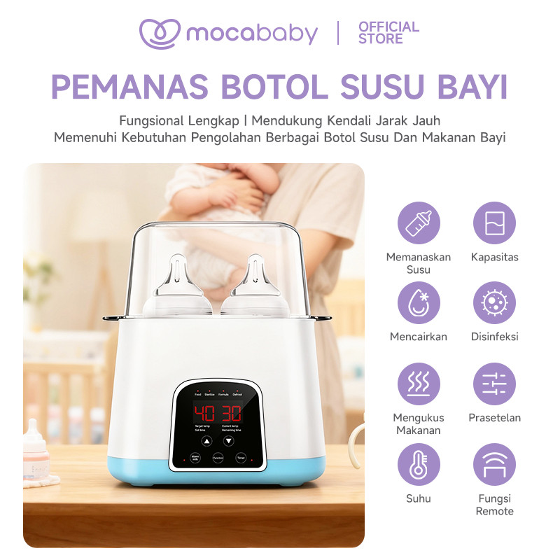 Mocababy 4 in 1 Botol Sterilizer Warmer 2