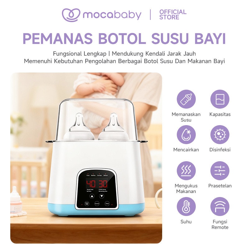 Mocababy 4 in 1 Botol Sterilizer Warmer 2