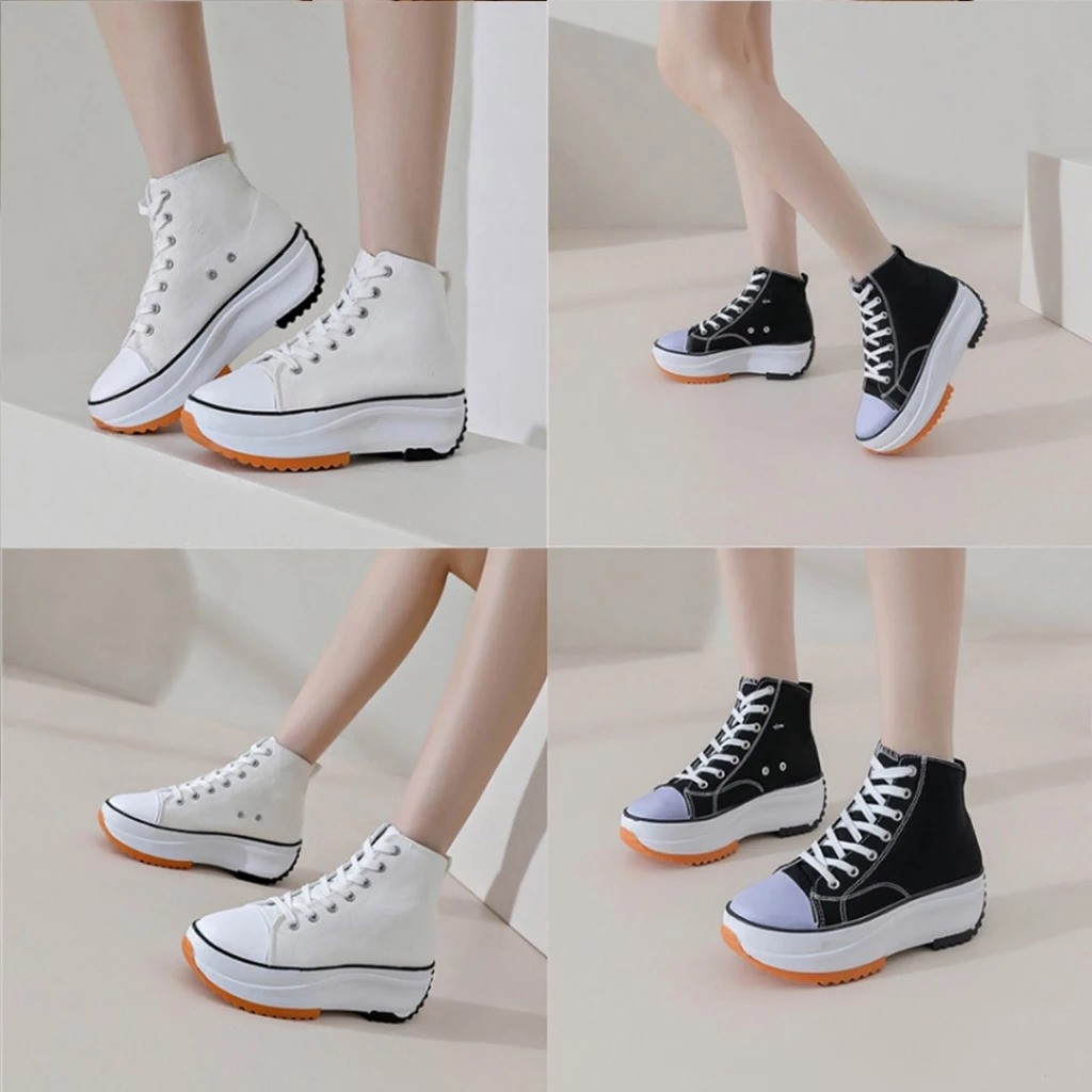 LUXUS Sneakers Wanita Korean Style  3