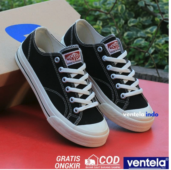 Sinar Runnerindo Ventela Basic Low Black Natural