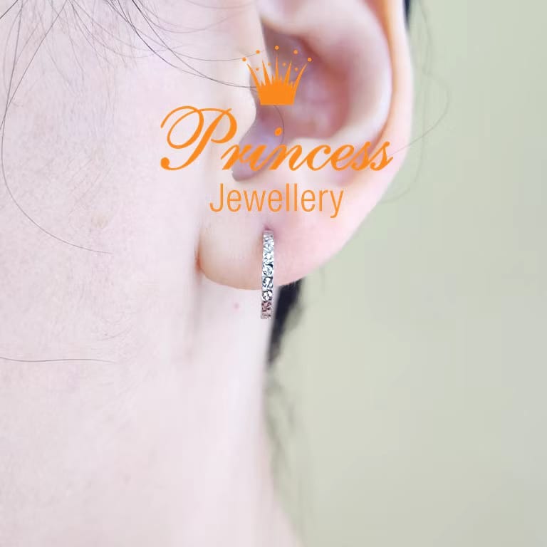 Princess Jewellery Anting Emas Bayi Size S 3