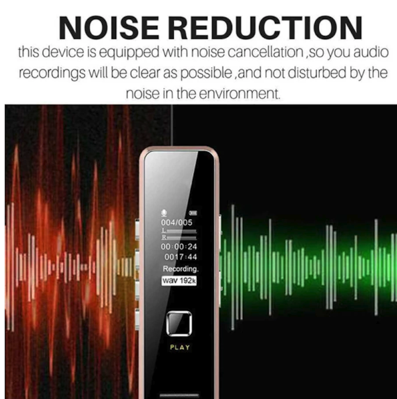 Audio Digital Mini Voice Recorder 32GB 4