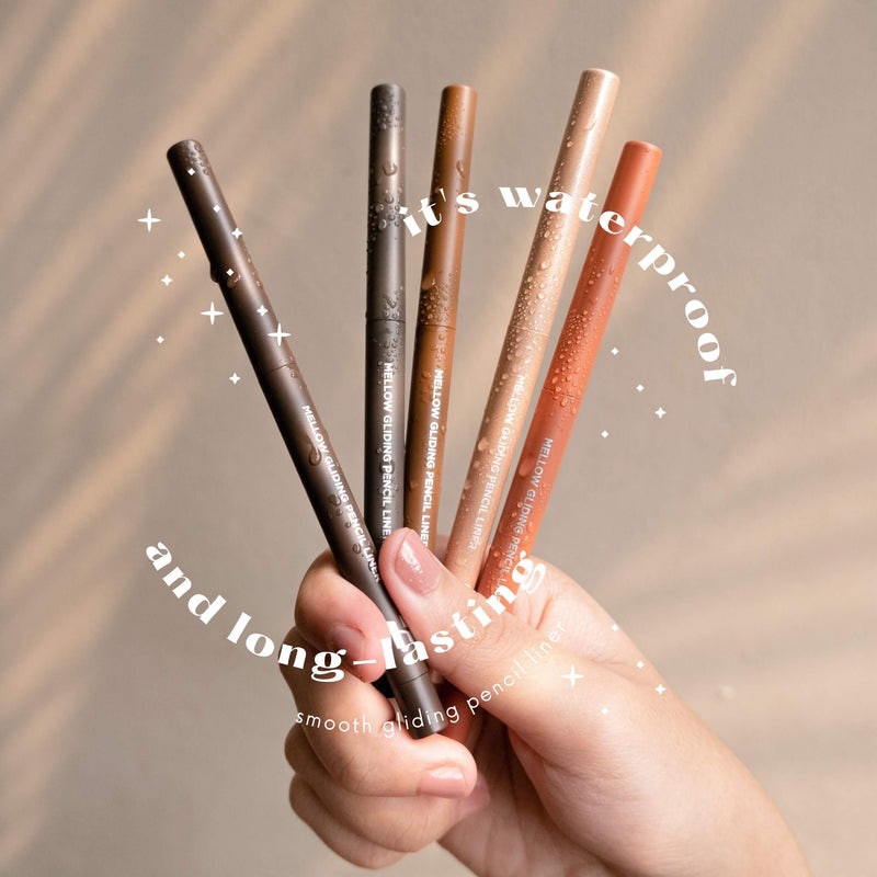 Mellow Gliding Pencil Liner Waterproof Eyeliner Pencil 4