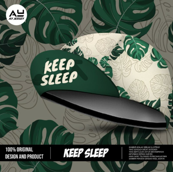 Ay Jersey Cycling Cap Keep Sleep