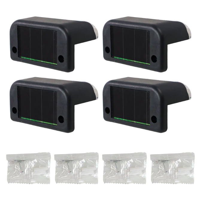  TaffLED Lampu Solar Warm White 4 PCS L-20